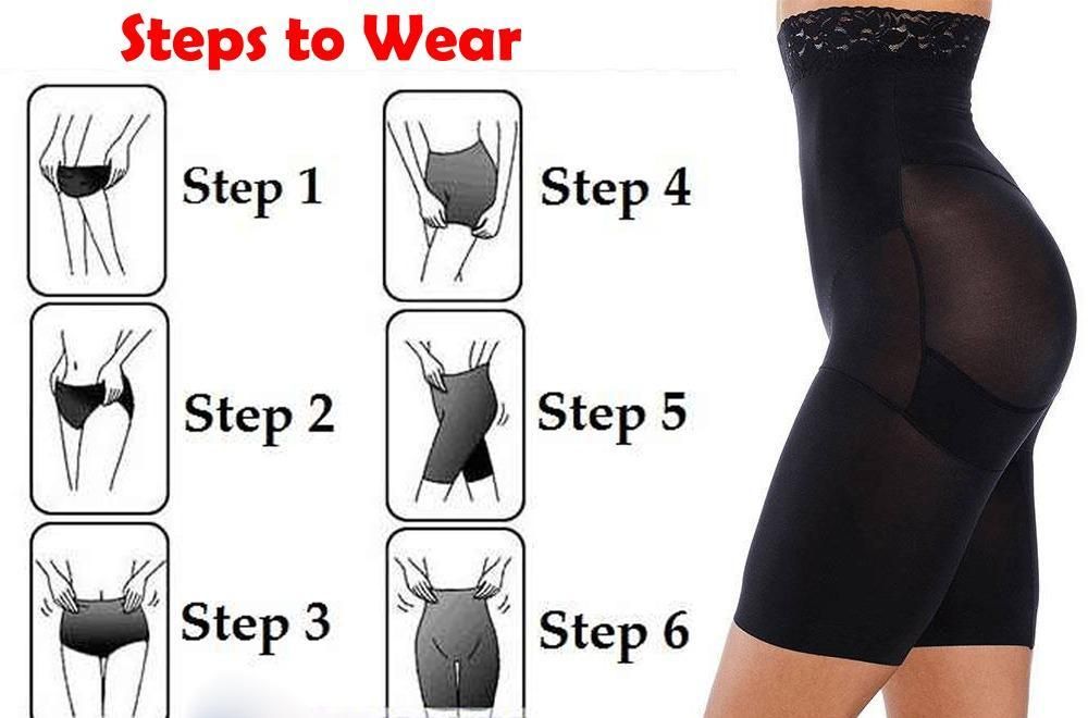 4-in-1 Instant Slimming Shape wear for Tummy , Hips  &  Thighs - Effective  & Seamless Body Shaper