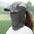 Sun Cap with Detachable  Face Cover For Women : 2-in-1 Sun Protection