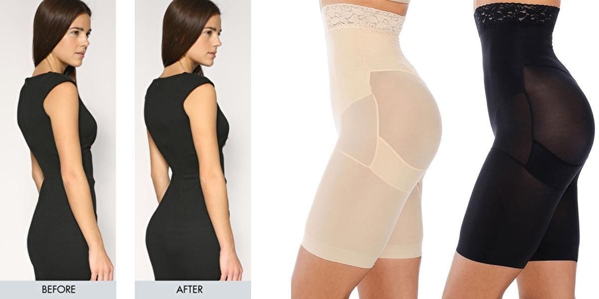 4-in-1 Instant Slimming Shape wear for Tummy , Hips  &  Thighs - Effective  & Seamless Body Shaper